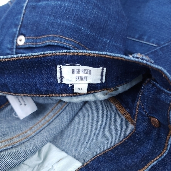 Madewell Highrise Skinny Jeans Sz 31 - Picture 5 of 10